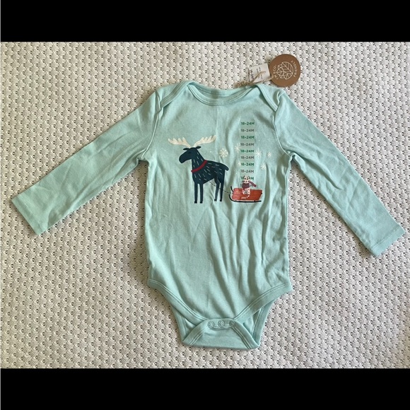 Dip long sleeve Christmas theme onesie - Picture 1 of 3